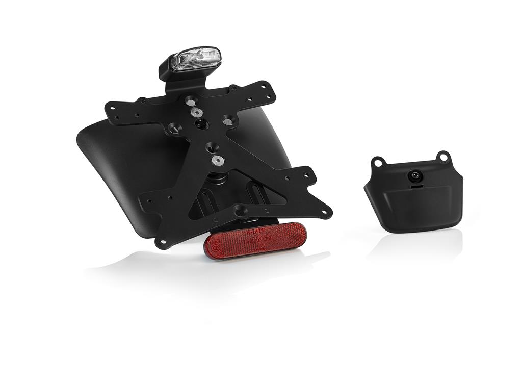 Rizoma License Plate Support FOX For the Vespa GTS Super 300 HPE Rizoma License Plate Support FOX For the Vespa GTS Super 300 HPE
